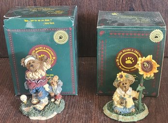2 Different Boyd's Bear Figures