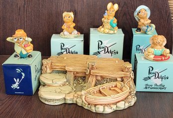 Fun At The Lake Pendelfin Bunnies