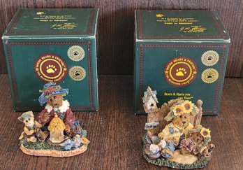 2 Boyds Bear Figures