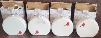 Temptations S/4 Recipe Christmas Ornaments White Winter Woodland