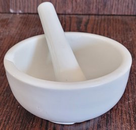 Ceramic Mortar & Pestle