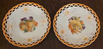 Vintage Bavaria Porcelain Plates