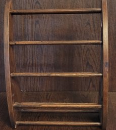 Wooden Magazine Rack