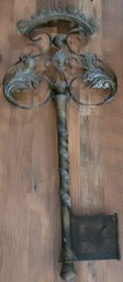 Large Brass Key Decor