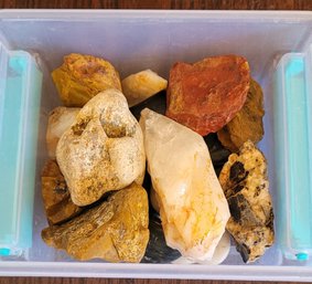 Small Container Of Rocks