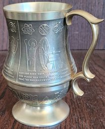 Mullingar Pewter St Colmans Tankard