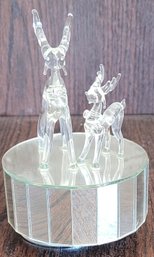Deer Mirrored Music Box