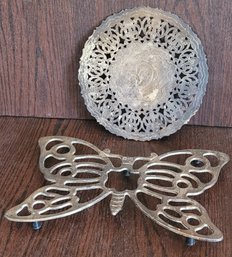 2 Different Metal Trivets