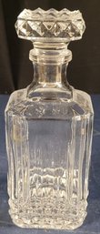 Crystal Clear Heavy Glass Decanter