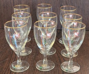 Irish Coffee Decorated Glasses