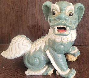 Vintage Large Ceramic Foo Dog