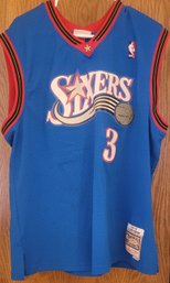 Mitchell & Ness NBA Authentic Alt Jersey Philadelphia 76ers 99 Allen Iverson