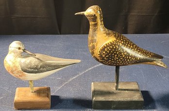 Wooden Bird Figures