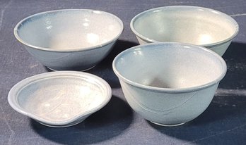 Set Of Pottery Bowls