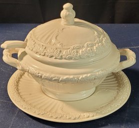 Vintage Porcelain Soup Tureen