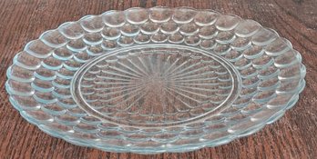 Vintage Anchor Hocking Bubble Glass Platter