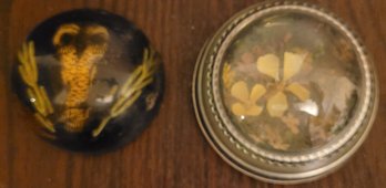 2 Different Paperweights