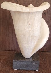 Large Marble Flower Are Decor