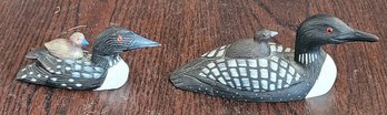 2 Different Size Loons