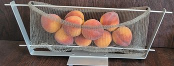 Basket Of Fake Peaches
