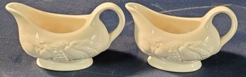 2 Nature Gravy Boats