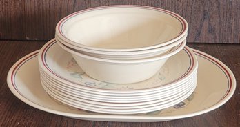Partial Set Of Corelle Dishes