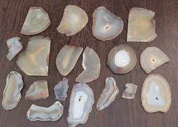 Assortment Of Agate Flat Rocks