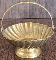 Vintage Brass Basket/bowl