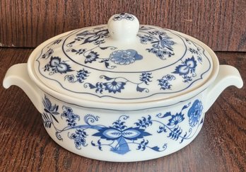 Vintage Blue Danube Casserole Dish