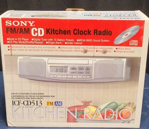 Sony Kitchen Clock Radio