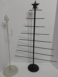 Metal Christmas Tree Ornament/wreath Display Stands