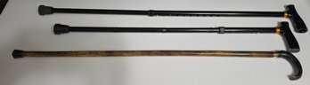 3 Walking Canes