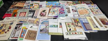 Collection Of Quilting Magazines & Patterns