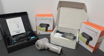 2-in-1 Portable Mini Vacuum Cleaner And Air Duster Set - Some Unused