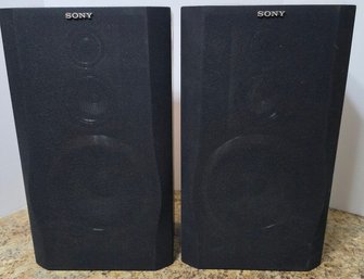 Sony SS-D170  Speaker System - Untested