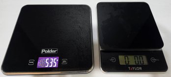 Two Digital Kitchen Scales - Both Tested & Work
