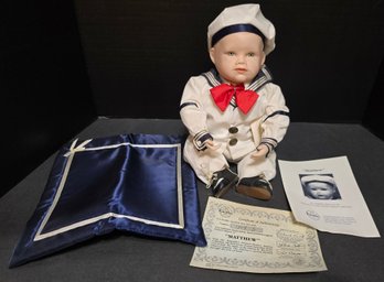 Matthew Porcelain Doll From The Yolanda's Picture Perfect Babies Collection