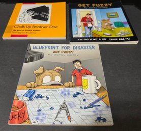 Collection Of Get Fuzzy Comic Strip Books By Darby Conley And More.