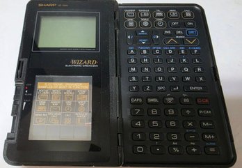Vintage Sharp Wizard OZ-7000 Electronic Organizer - Untested