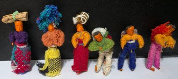 Appears To Be A Set Of Guatemalan Worry Dolls