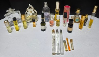 Collection Of Perfumes Including Vintage Ones