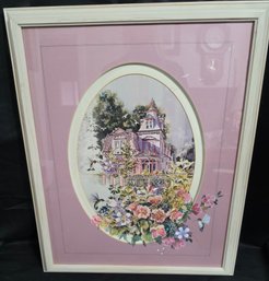 Framed And Matted Signed & Numbered Print Titled 'Victorian Treasure' By Artist Mary Ann T. Davis