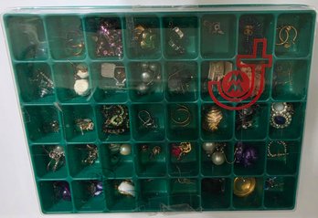 Multiple Pairs Of Pierced Earrings