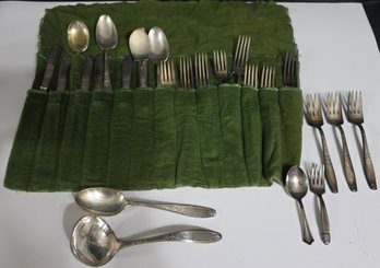 Mixed Silver Plated Silverware