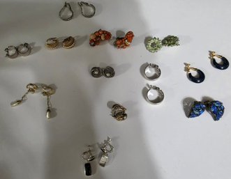 Mixed Clip On Earrings