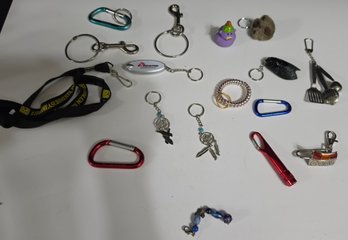 Small Collection Of Keychains