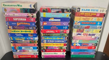 Collection Of Children's VHS