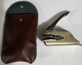 Vintage Pocket Seal Stamp Press