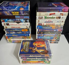 Lot #2 - Children's VHS Movies