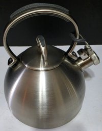 KitchenAid Whistling Tea Kettle 2 Qt Stainless Cookware